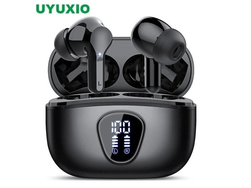 Wireless Ear Buds With LED Display IP7 Waterproof ENC Noise Cancelling Carousel 1