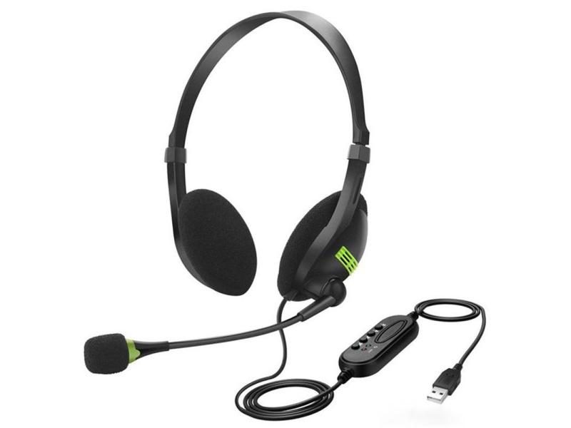 Bluetooth USB Headphones Stereo Noise Reduction For Gaming And Phones Carousel 1