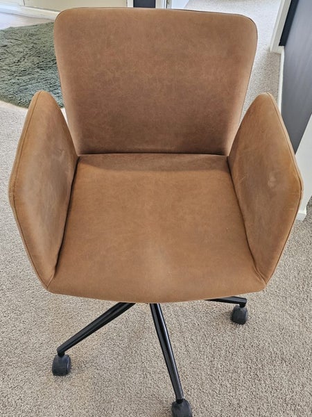 Smart tan desk chair Carousel 2