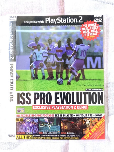 Sony PlayStation 2 Vintage collectible PSM2 magazine demo DVD (Issue #04) Carousel 1