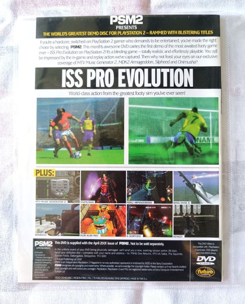 Sony PlayStation 2 Vintage collectible PSM2 magazine demo DVD (Issue #04) Carousel 2