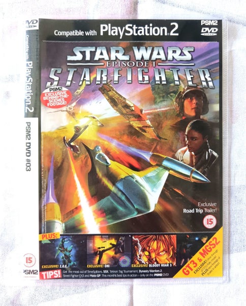 Sony PlayStation 2 Vintage collectible PSM2 magazine demo DVD (Issue #03) 2001 Carousel 1