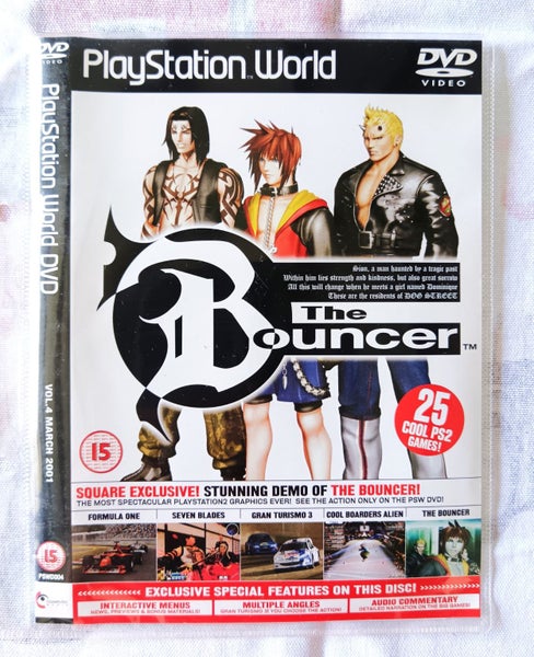 Sony PlayStation 2 Vintage PSWorld DVD Vol 4 from 2001 featuring Bouncer Carousel 1