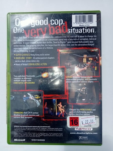 Dead to Rights - Xbox 360 Carousel 2