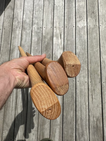 3x different new old stock wetterlings axe / hatchet handles. Carousel 9