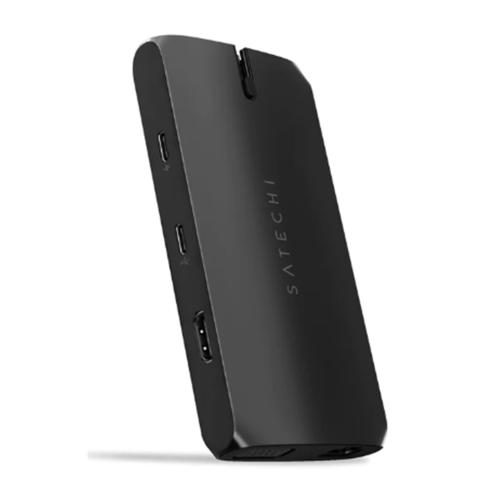 SATECHI USB-C On-the-Go (Black) Multiport Adapter [ST-UCMBAK] Carousel 1
