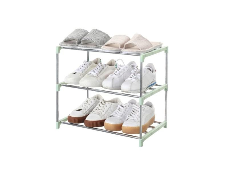 Space Saving Multi Layer Shoe Rack For Home Entryway Carousel 1
