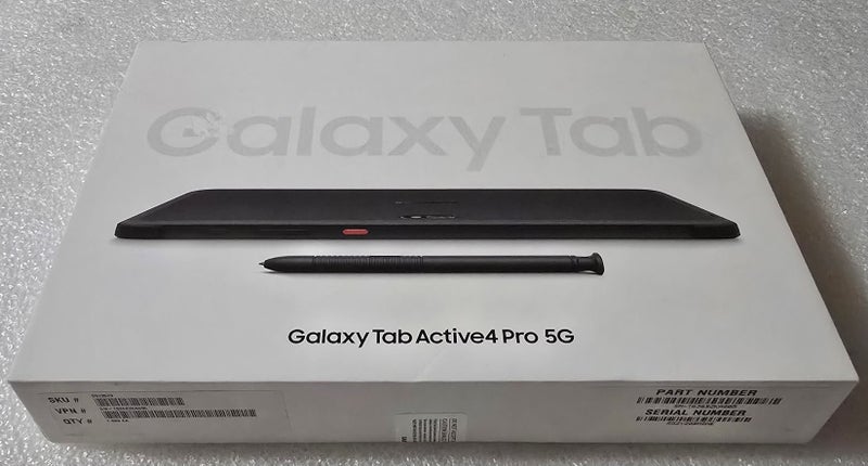 Samsung Galaxy Active4 Pro 5G LTE 10.1" Tablet - 4GB RAM 64GB Wi-Fi - Opened Box Carousel 1