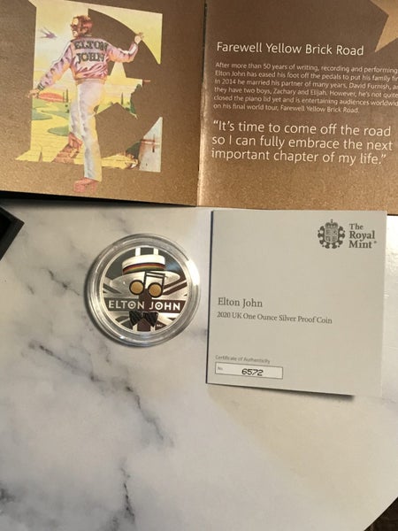 ROYAL MINT ^ STERLING SILVER 1 OUNCE MINT COIN & CERTIFIED/ $$1-00 RES!! WOW Carousel 20