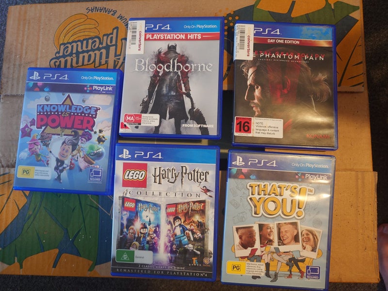 Playstation 4 Pro 1TB with 5 Games and Controllers Carousel 3