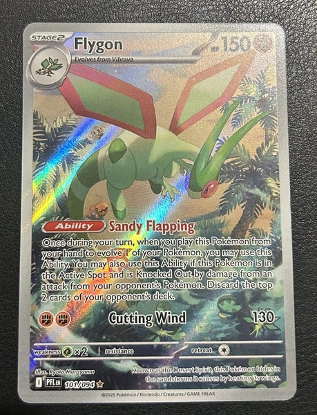 Flygon #101/094 Illustration Rare Phantasmal Flames Carousel 1