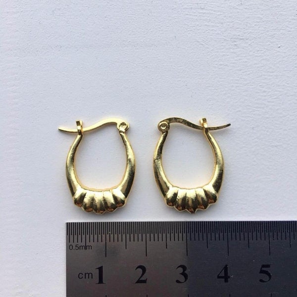 GOLD PLATED EARRINGS Carousel 2