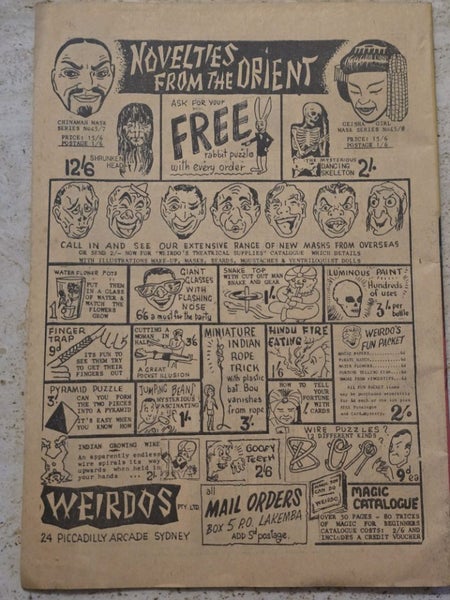 Mandrake the Magician (1965) no 36 Photos-type Press Australia Carousel 2