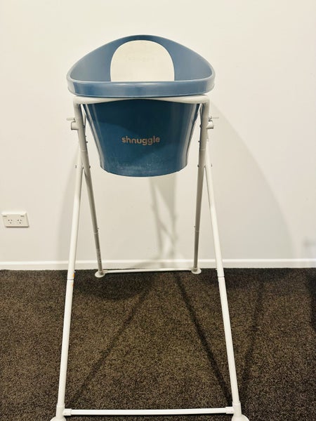 Shnuggle Bath, Folding Bath Stand & Bath Thermometer 0–12 M Carousel 1