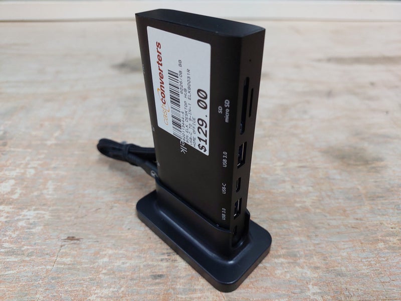 Bon Elk ELK80031R USB-C to 9-in-1 Desktop Hub – Black Carousel 1