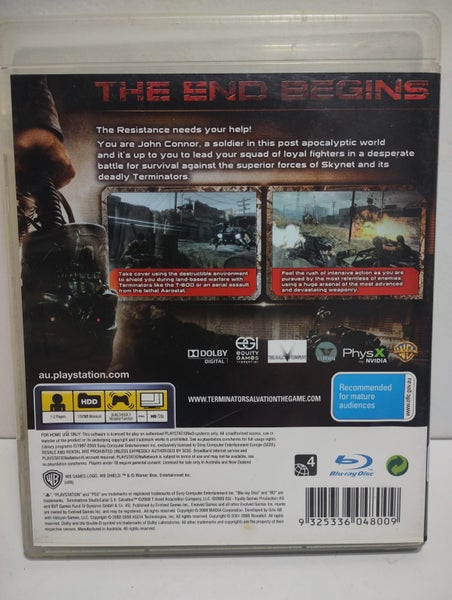 PS 3 TERMINATOR Salvation The Videogame Playstation 3 - Excellent Carousel 5