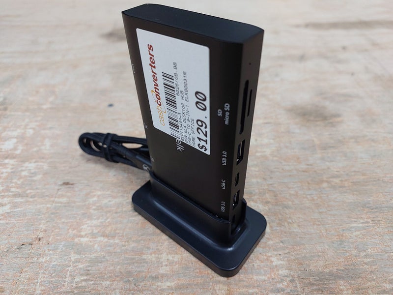 Bon Elk ELK80031R USB-C to 9-in-1 Desktop Hub – Black Carousel 1