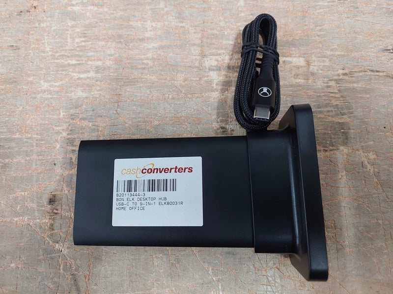 Bon Elk ELK80031R USB-C to 9-in-1 Desktop Hub – Black Carousel 3