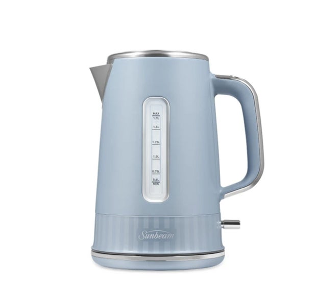 Sunbeam French Riviera Collection Kettle 1.7L Morning Haze Blue Carousel 1