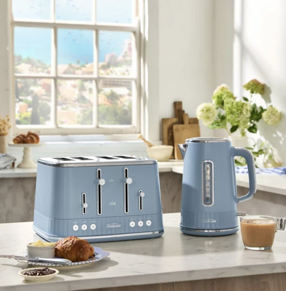 Sunbeam French Riviera Collection Kettle 1.7L Morning Haze Blue Carousel 11