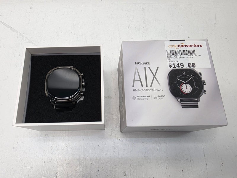 HiFuture AIX Smartwatch – Black – 1.43" AMOLED Carousel 1