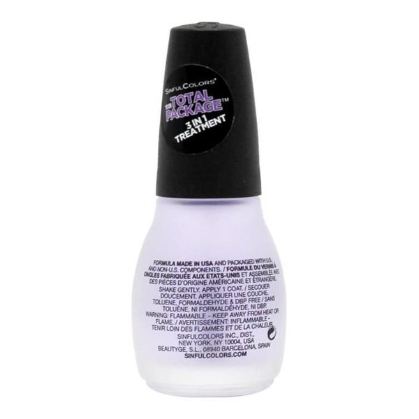 Sinful Colors Nail Polish 3 In 1 Treatment Top Coat 15ml - 1707 Carousel 2