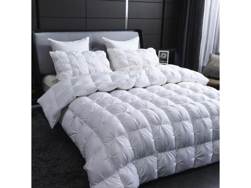 Warm Thick 3D Bread White Goose Down Duvet Single Double Carousel 2