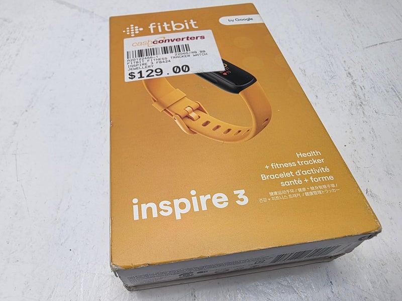 Fitbit Inspire 3 – FB424 – Health & Fitness Tracker – Yellow Carousel 2