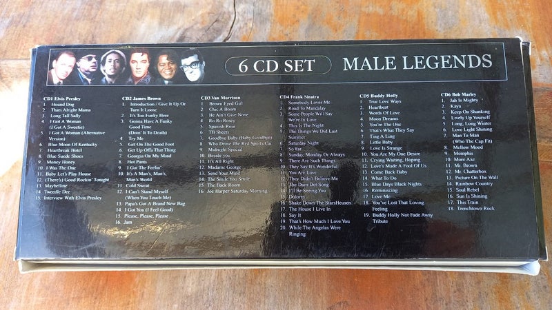 C D Set Male Legends Carousel 2