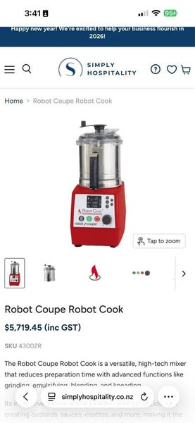 Robot coupe robot cook Carousel 4