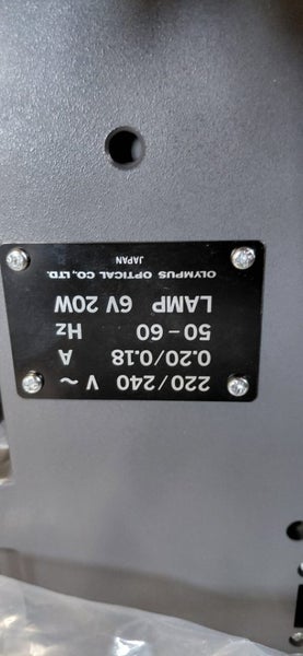 Olympus Microscope Carousel 9