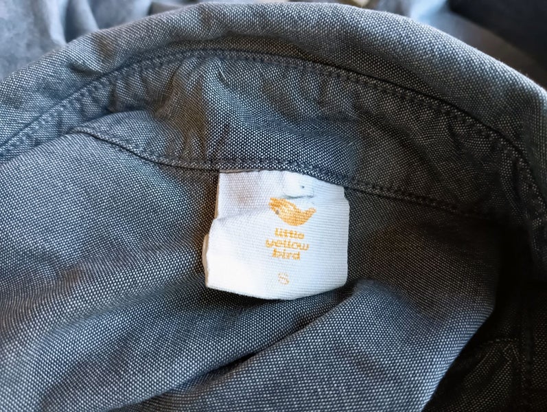 VERSACE JEANS COUTURE LONG SLEEVED SHIRT MADE BY LITTLE YELLOW BIRD SIZE S Carousel 3