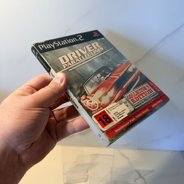 PS2 • Driver - Parrallel Lines - Collector’s Edition • CIB Steelcase Carousel 7