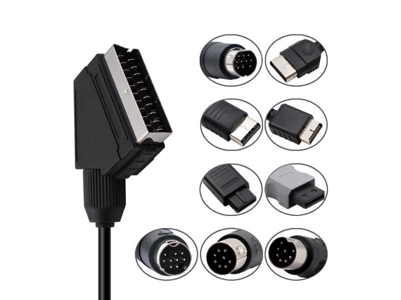 Scart Cable For Multiple Gaming Consoles RGB Carousel 2