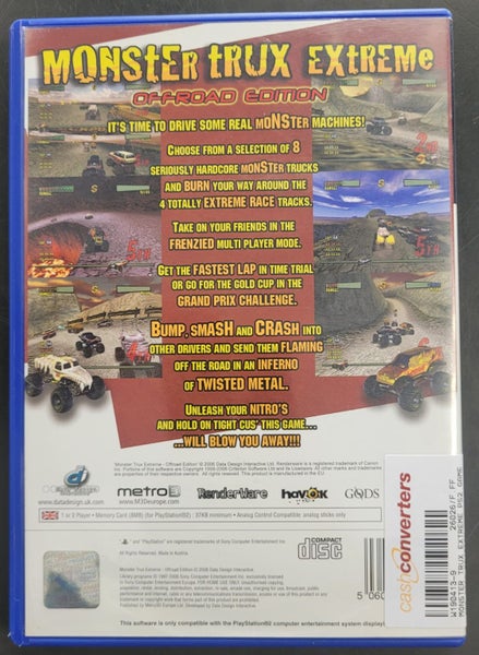 Monster Trux Extreame Offroad Edition PS2 Game Carousel 4