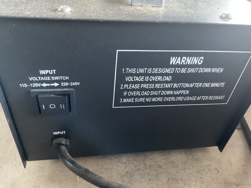 Step up and down transformer 3000w Carousel 2