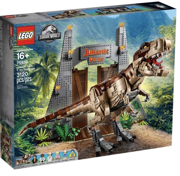 Lego Jurassic World Jurassic Park: T. rex Rampage (75936) Carousel 1