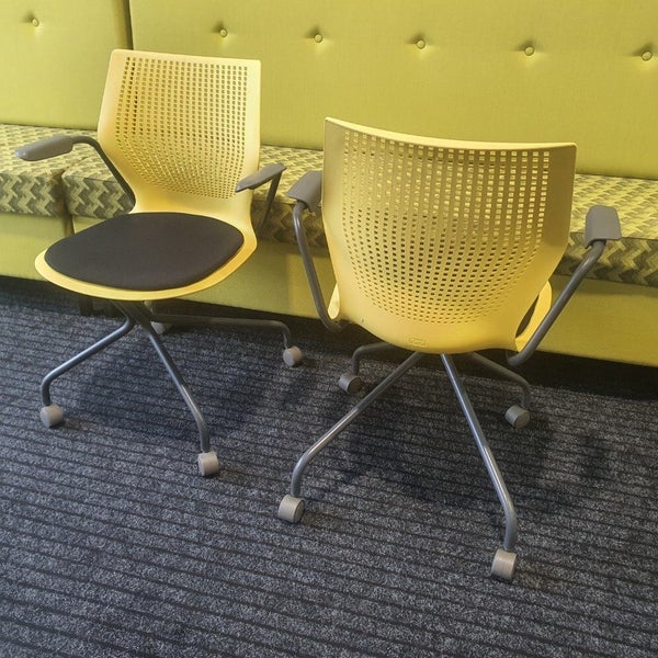 Knoll Chairs, Formway Knoll chairs x 2 Carousel 3
