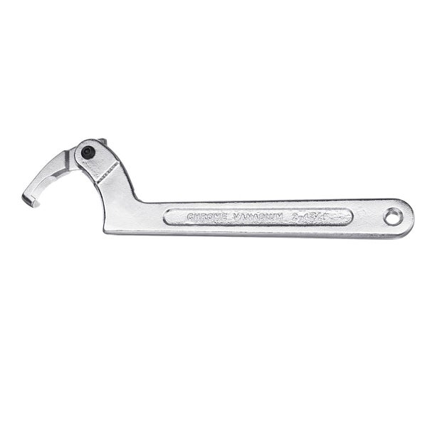 Chrome Vanadium Adjustable Hook Wrench C Spanner Tool 19-51mm 32-76mm 51-120mm Carousel 10