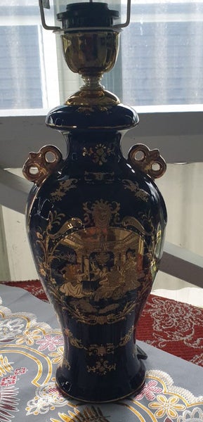 Chinese Porcelain Lamp Carousel 4