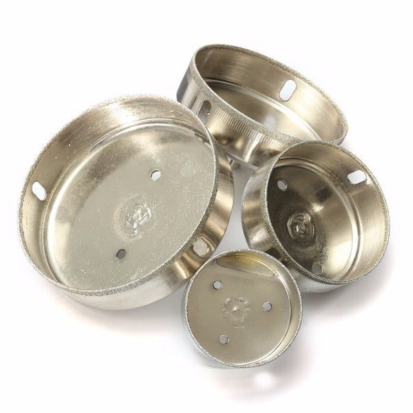 4pcs 60-120mm Diamond Hole Saw Drill Bit Set Tile Ceramic Glass Porcelain Marble Carousel 10