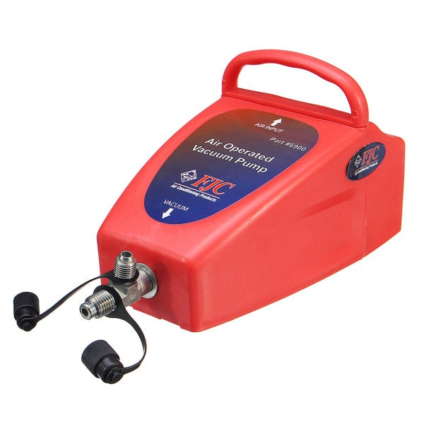 Pneumatic 4.2CFM Air Operated Vacuum Pumps A/C Air Conditioning System Tool Auto Carousel 2