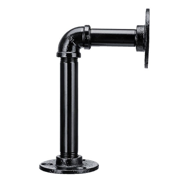 2pcs Steampunk Iron Pipe Scaffold Board Shelf Brackets Holder Carousel 10