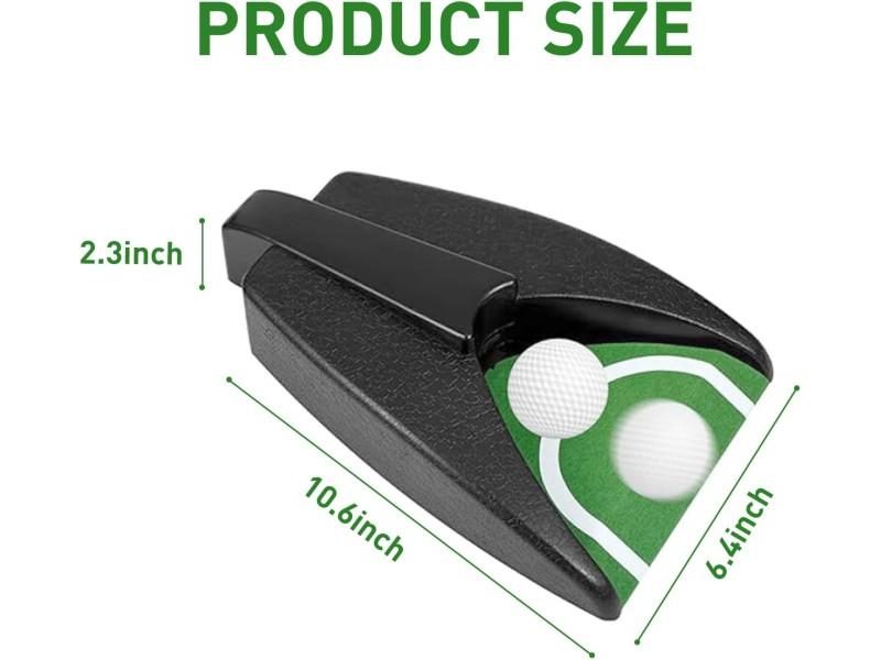 Automatic Battery-Powered Golf Ball Return Putting Machine Carousel 1