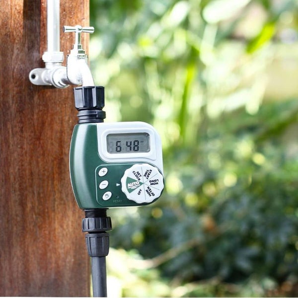 Electronic Water Tap Timer DIY Garden Irrigation Control Unit Digital LCD Irriga Carousel 10