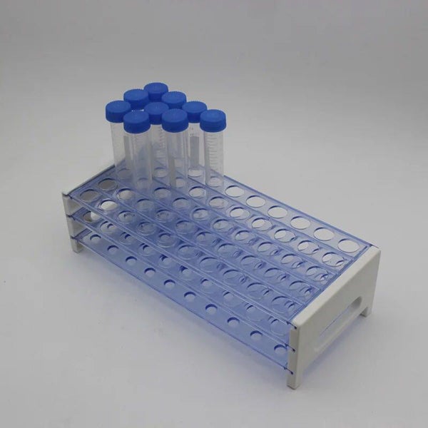 3 Layers Plastic Lab Test Tube Rack Holder Detachable Centrifuge Tube Stand for Carousel 10
