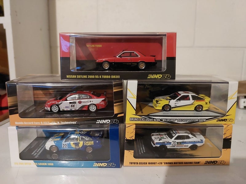 5 X INNO64 JDM(UNOPENED/SEALED) Carousel 1
