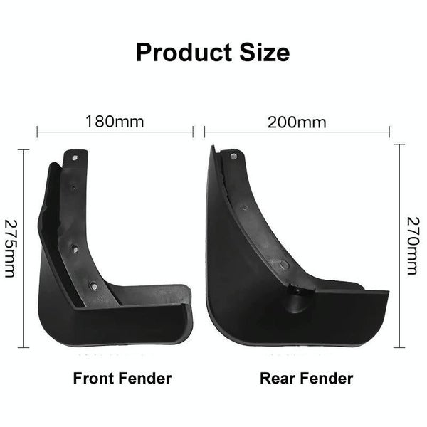 Parallel For Volkswagen Passat B8 2015 2019 4Pcs / Set Car Auto Soft Plastic Spl Carousel 2