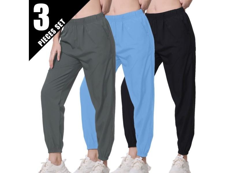 Thin Ladies Quick-drying Mesh Breathable Casual Pants Carousel 1