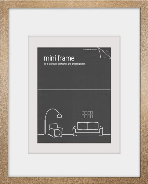 Deluxe Frame 21 x 26 cm Photo Art Poster Display Carousel 1